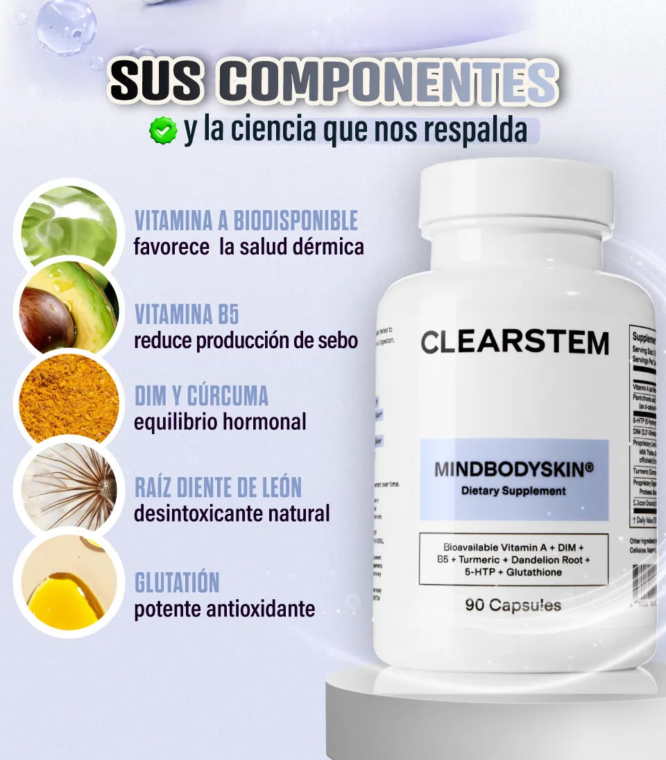 Clearstem | Elimina el Acné desde adentro